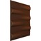 Ekena Millwork 19 5/8in. W x 19 5/8in. H Naomi EnduraWall Decorative 3D Wall Panel Covers 2.67 Sq. Ft. WP20X20NADRU - alternate 3